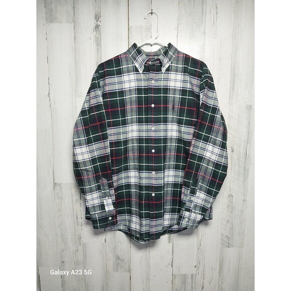 Ralph Lauren Polo Sport Size 14 Button Down Plaid Shirt - Picture 1 of 6